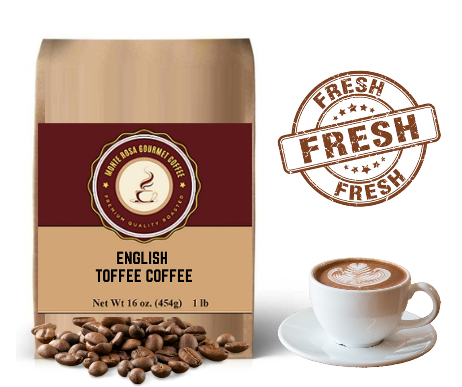 English Toffee Flavored Coffee